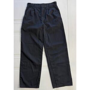 UNIF Black Wide Leg High Rise Trousers Pants Slacks Size 25